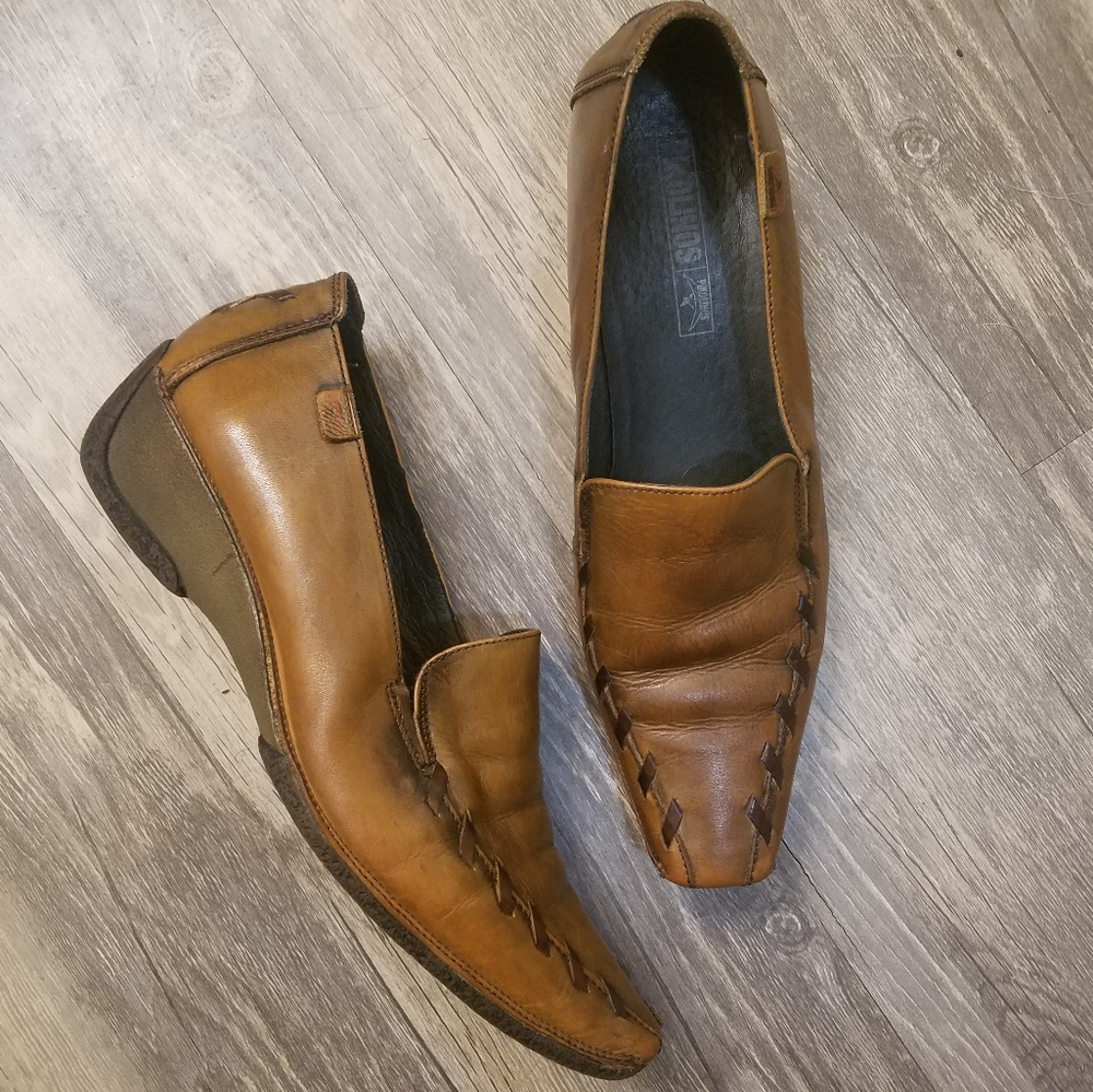 Pikolinos slip on, loafers brown shoes